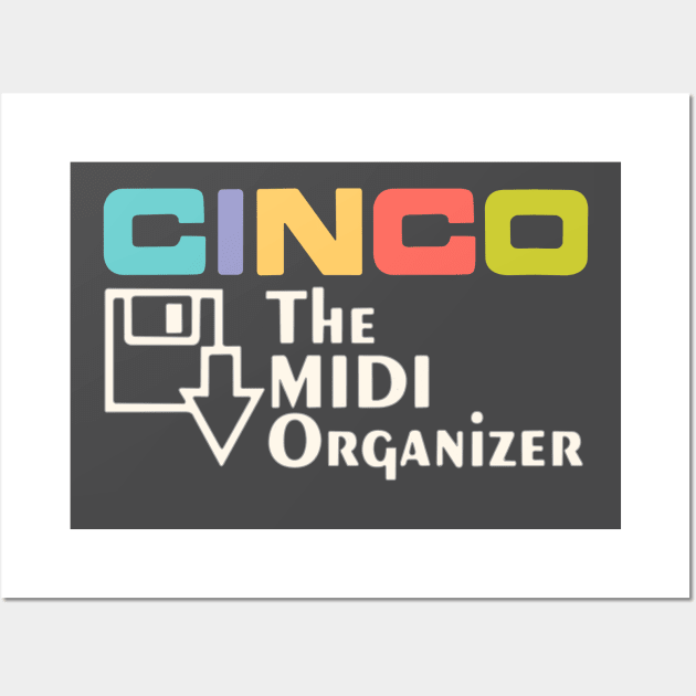 Cinco The MIDI Organizer Wall Art by gigglelumps